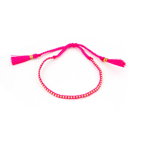 Neon Pink Bondi Bracelet