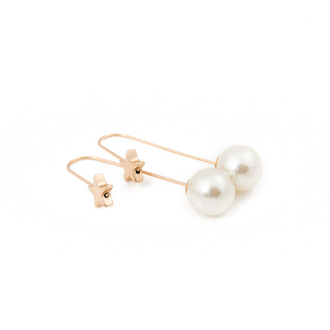 Baroque Pearl Drop Earring