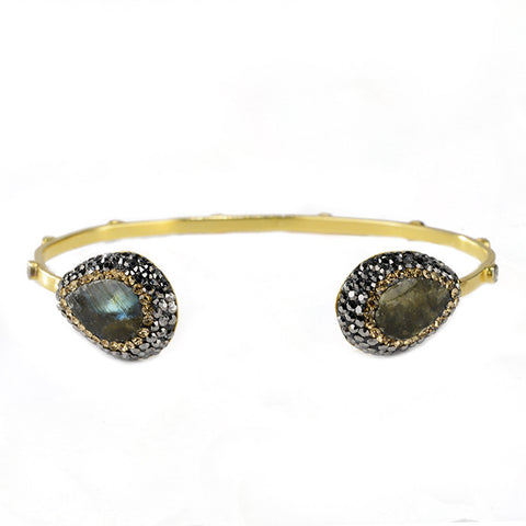 Evil Eye Necklace in Blue Lapis