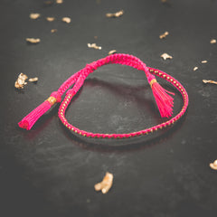 Neon Pink Malibu Bracelet Jiya Jewellery 