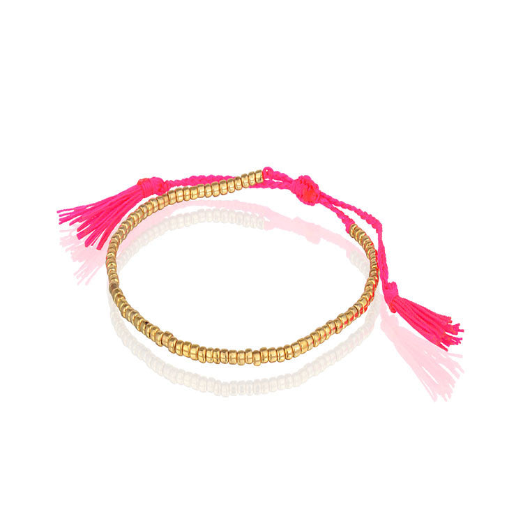 Neon Pink Bondi Bracelet Jiya Jewellery 