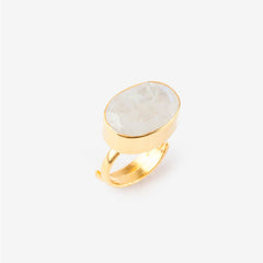 Moonstone Bonbon Ring from SVP Jewellery