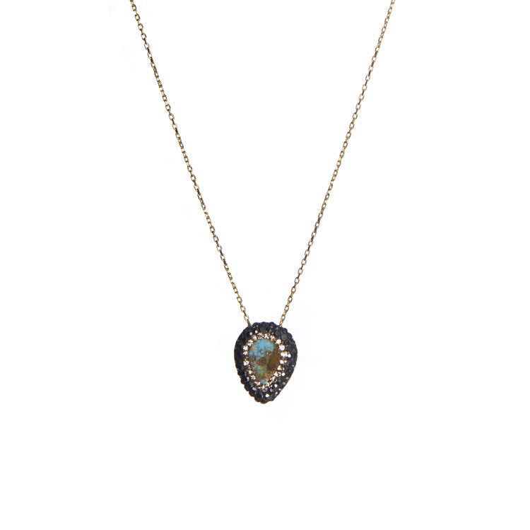 Persian Turquoise Necklace from sixforgold