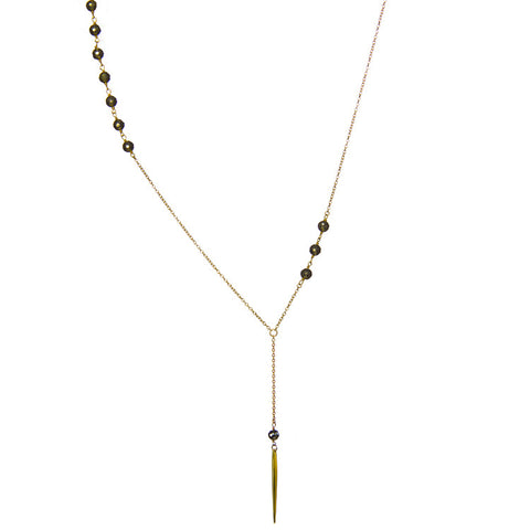 Gone Girl Necklace in Blue Lapis