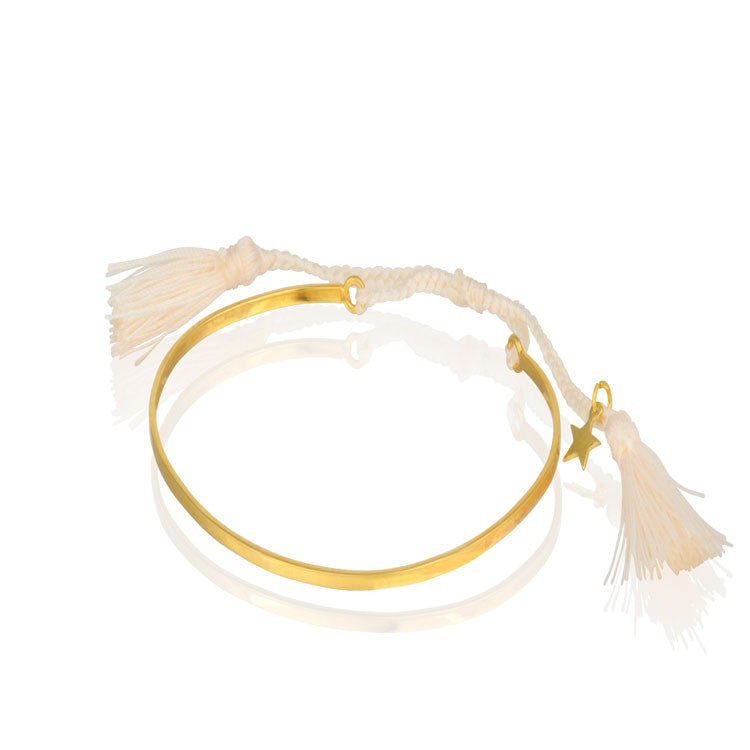 Winter White Gold Cuff Bracelet Jiya Jewellery 