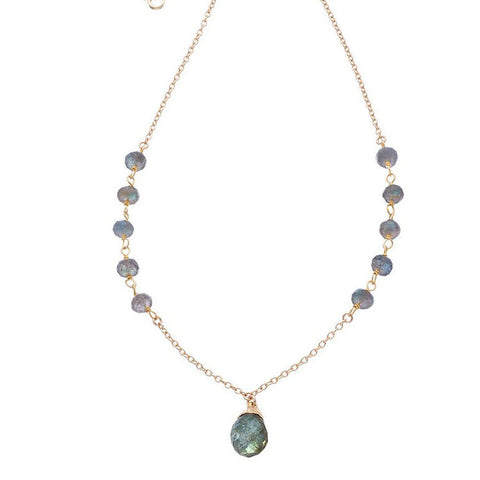Gone Girl Necklace in Blue Lapis