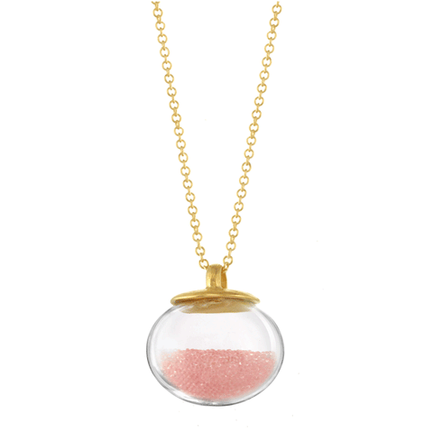 Gold Coral Necklace