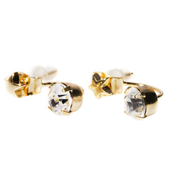Front to back gold earrings a.v.max