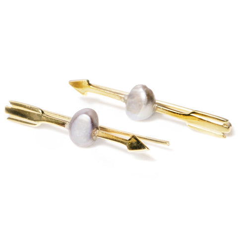 Pearl Suspension Earrings