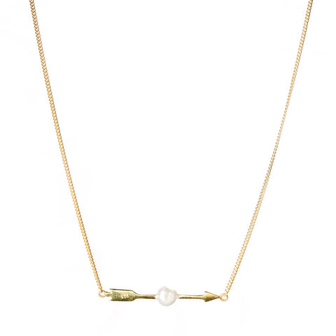 Peach Hammered Sundial Necklace